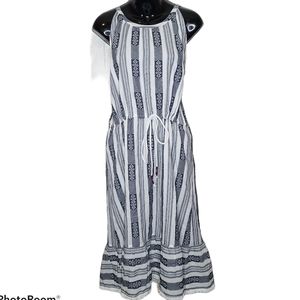 Style & Co NWT Summer Dress Halter Ruffle Hem